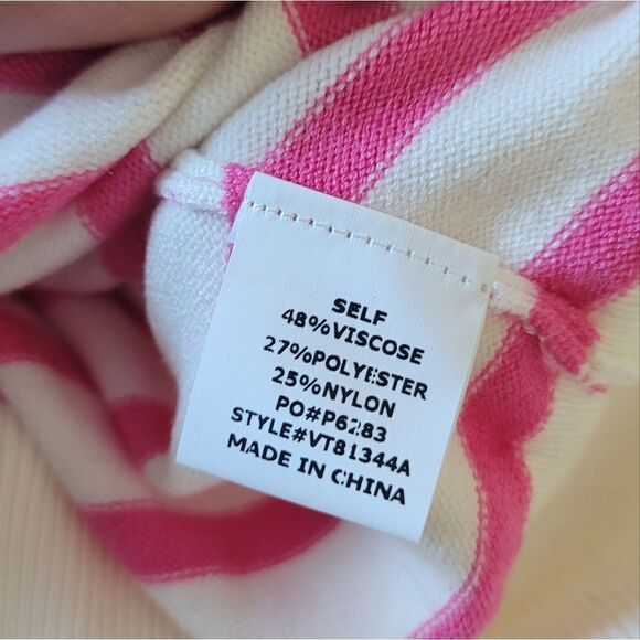 VINE & LOVE Puff Sleeve Striped Top - Picture 9 of 9